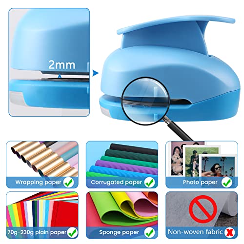 Myartool Circle Paper Punch, 1.5 Inch Circle Punches For Paper Crafts, 38Mm Circle Hole Punch For Making Scrapbook Pages, Memory Books, Card Making, Journals, Gift Tags, Homemade Confetti #TOP3