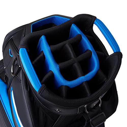 TaylorMade Deluxe Cart Bag 2023 (Black/Blue)