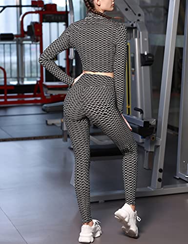 image for JACK SMITH Long Sleeve Active Set Sportswear for Women Athletic Clothi