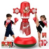 ✅✅ Set de Boxe Enfant Complet Tout-en-Un🔧Tout le nécessaire est inclus dans la boîte : une paire de gants adaptés aux enfants et une pompe à gonflage rapide pour une installation facile. Ce set de sac de boxe est la solution parfaite pour aider les enfants à dépenser leur énergie, réduire le temps d'écran, soulager le stress et améliorer leur coordination—le tout en créant des souvenirs amusants et mémorables. Idéal pour une utilisation en intérieur ou en extérieur.