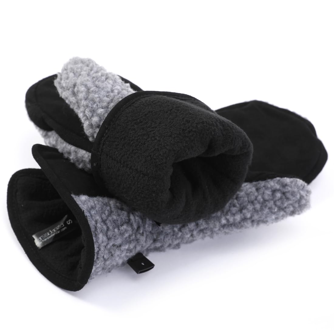 Harssidanzar Donne guanti in pelle all'aperto caldo pile Thinsulate foderato inverno guanti da sci SL020EU