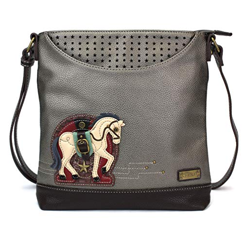 Image of CHALA Sweet Messenger Mid Size Shoulder Purse with Adjustable Strap
