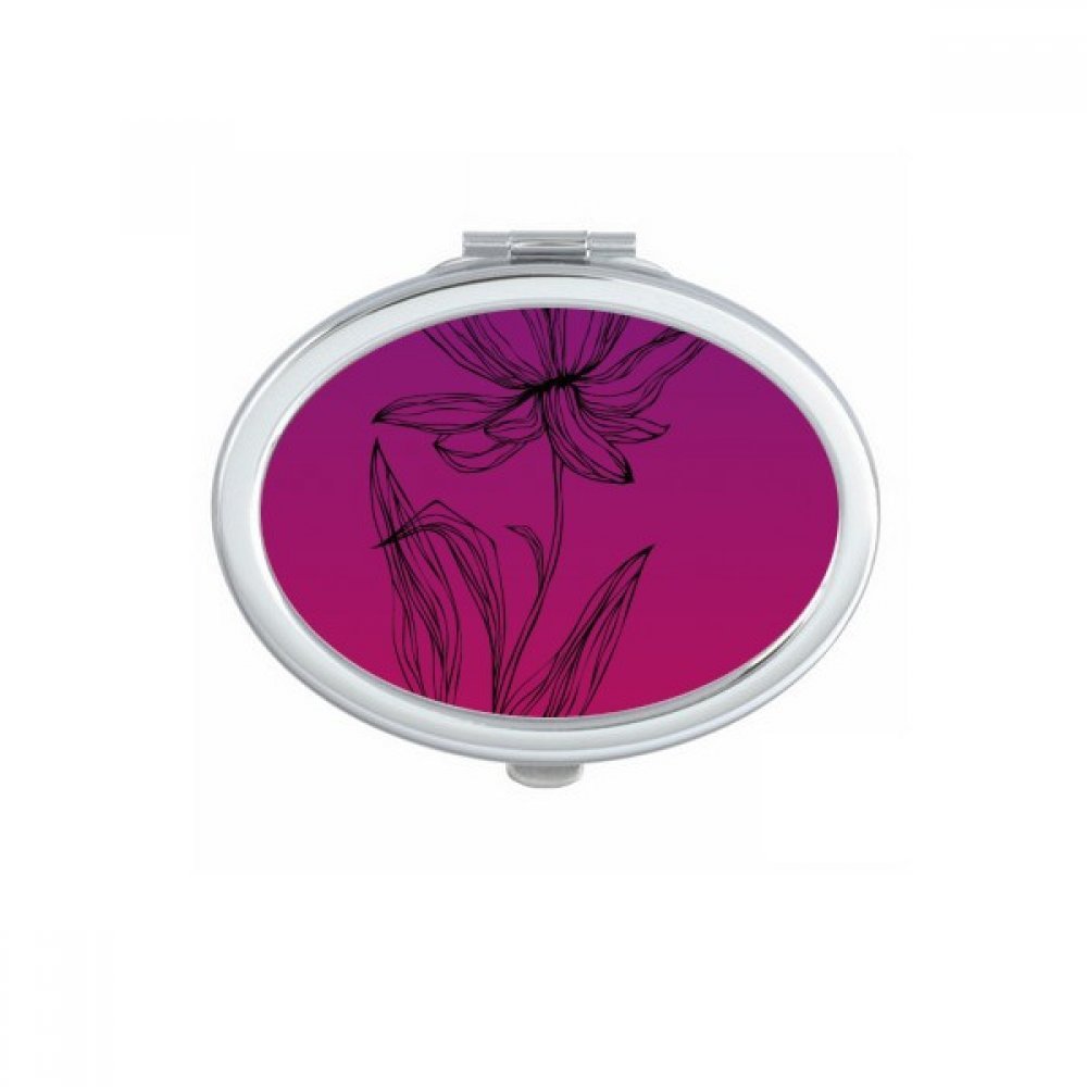 Miroir compact lotus dans votre sac à main pour un maquillage parfait en voyage