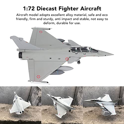 Modelo de Avião de Caça 1:72, Modelo de Avião Fundido Simulado Em Liga, Modelo de Avião para Colecio