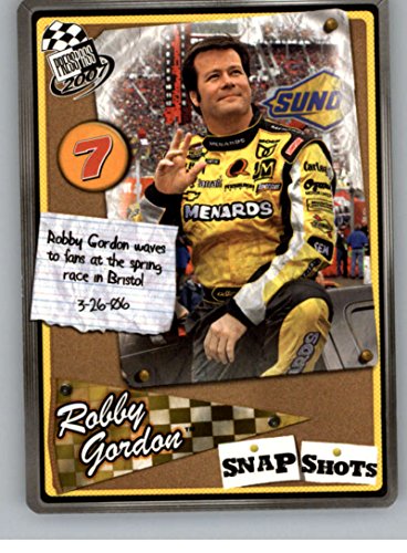2007 Press Pass Snapshots #SS8 Robby Gordon NM-MT Robby Gordon Motorsports