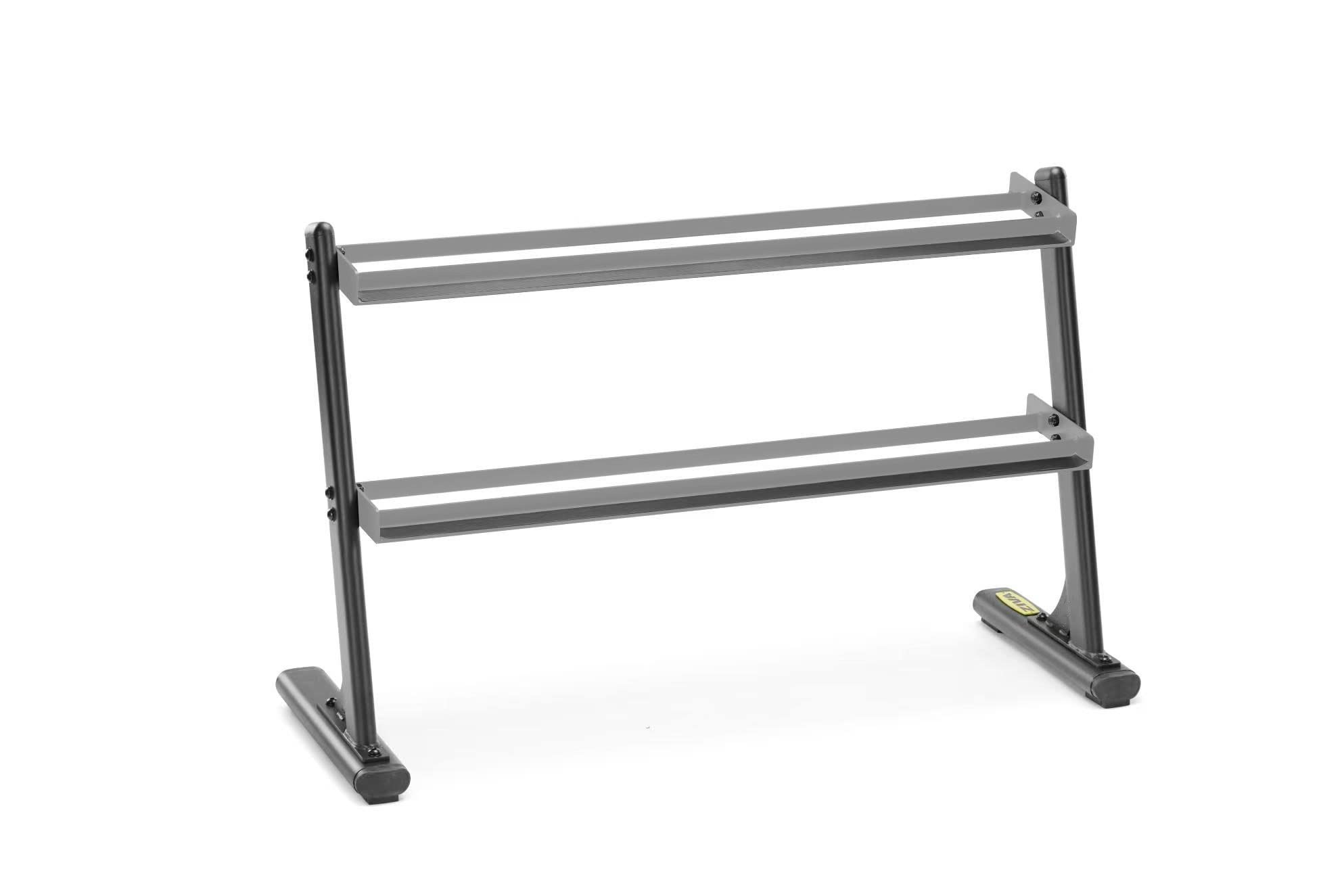 ZIVA ケトルベルラック　シルバー Amazon.com : ZIVA 2-Tier 6 Pair Hexagon Dumbbell Rack - Gym, Home
