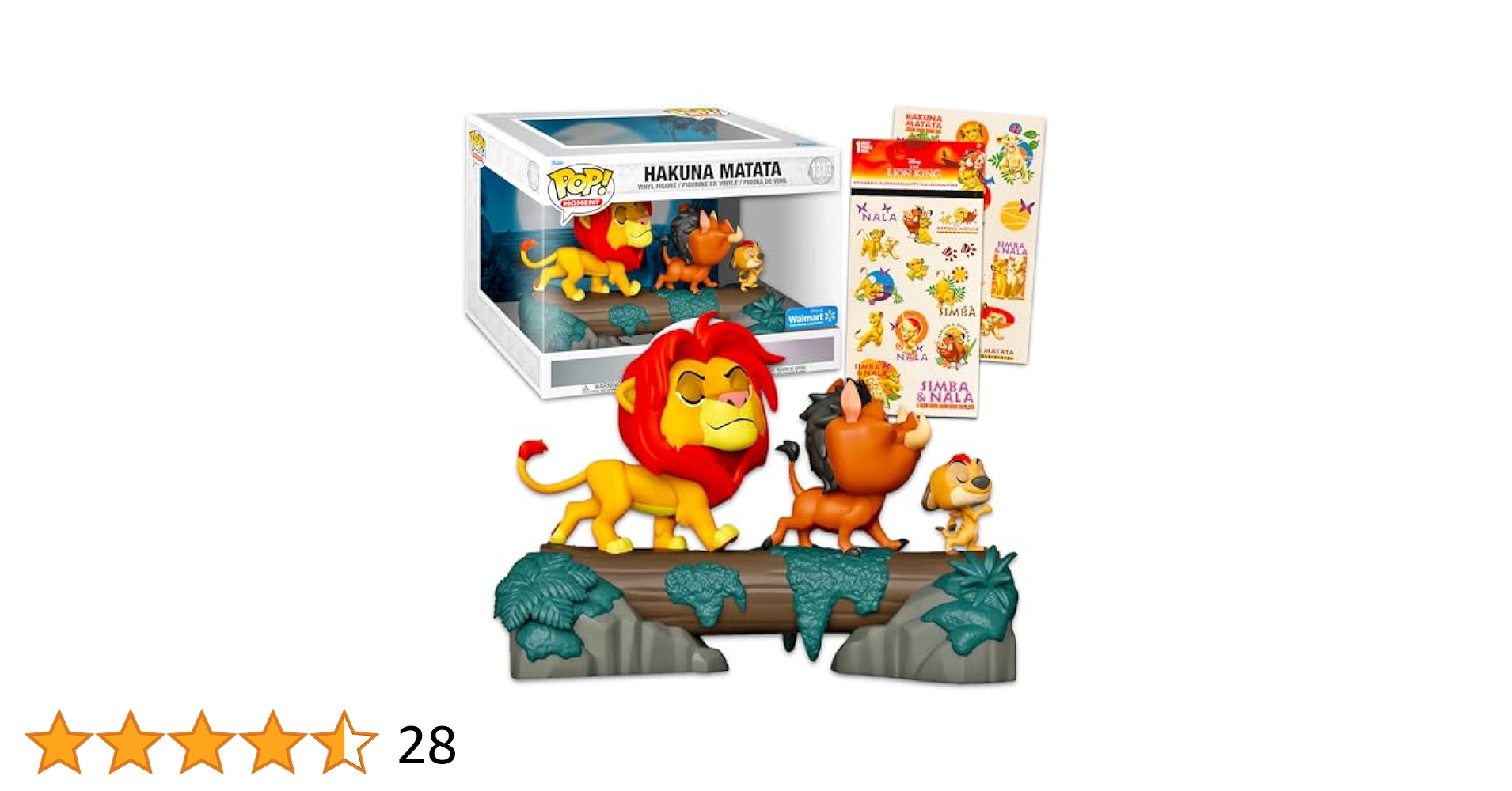 Disney Lion King Hakuna Matata Funko Pop Set - 3 Lion King