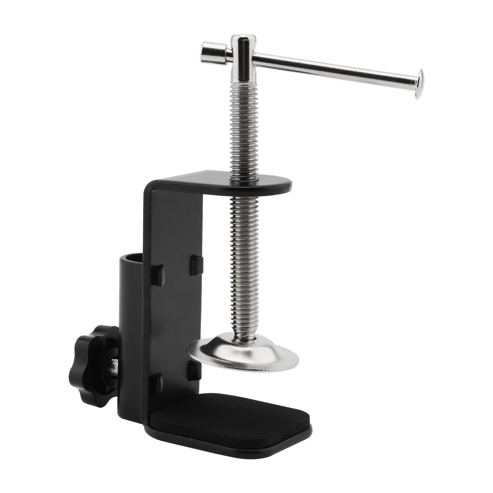 OriGlam Quick-Grip C Clamp, C-Clamp, Versatile Clamp, Desk Light Clamp Mount Holder Bracket For Desktop Mount Holder LCD Monitor Flash Desk (Black)