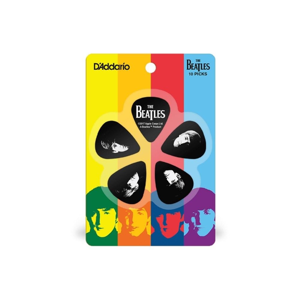 Planet Waves Beatles Meet The Beatles Picks Light Gauge - Pack of 10