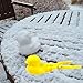 ROUGH & RAW, Snowball Maker Tool with Handle for Snow Ball Fights for Kids and Adults, Cartoon Duck Snowball Maker Kids Play in Winter Outdoor…