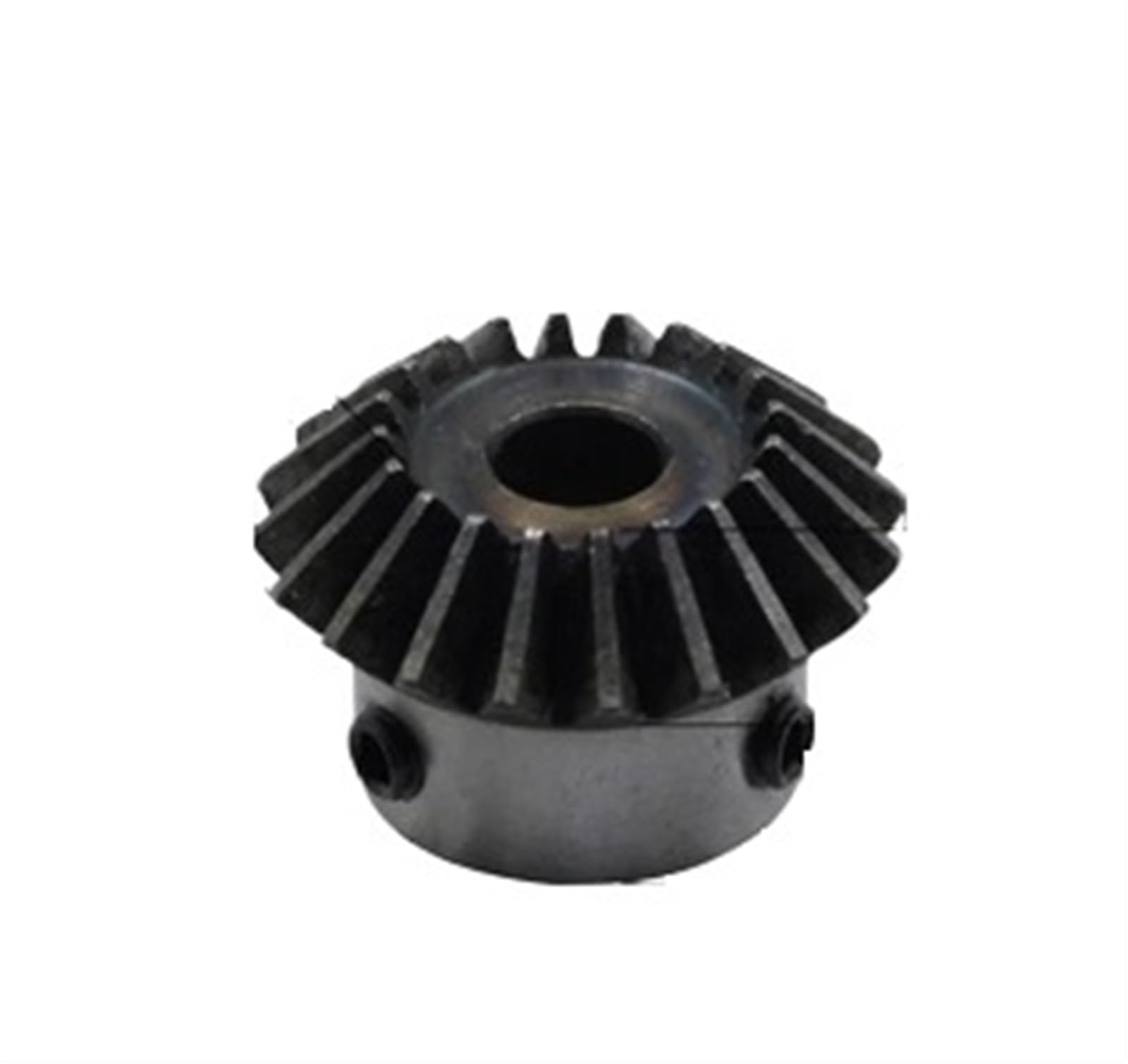 Bevel Gear Pinion Hardware Mechanical 2pcs Bevel Gear 1.25M 20Teeth Inner Hole 10mm Gear 90 Degrees Meshing Angle Steel Gears Screw Hole M5(4pcs 1.25M20 Teeth)