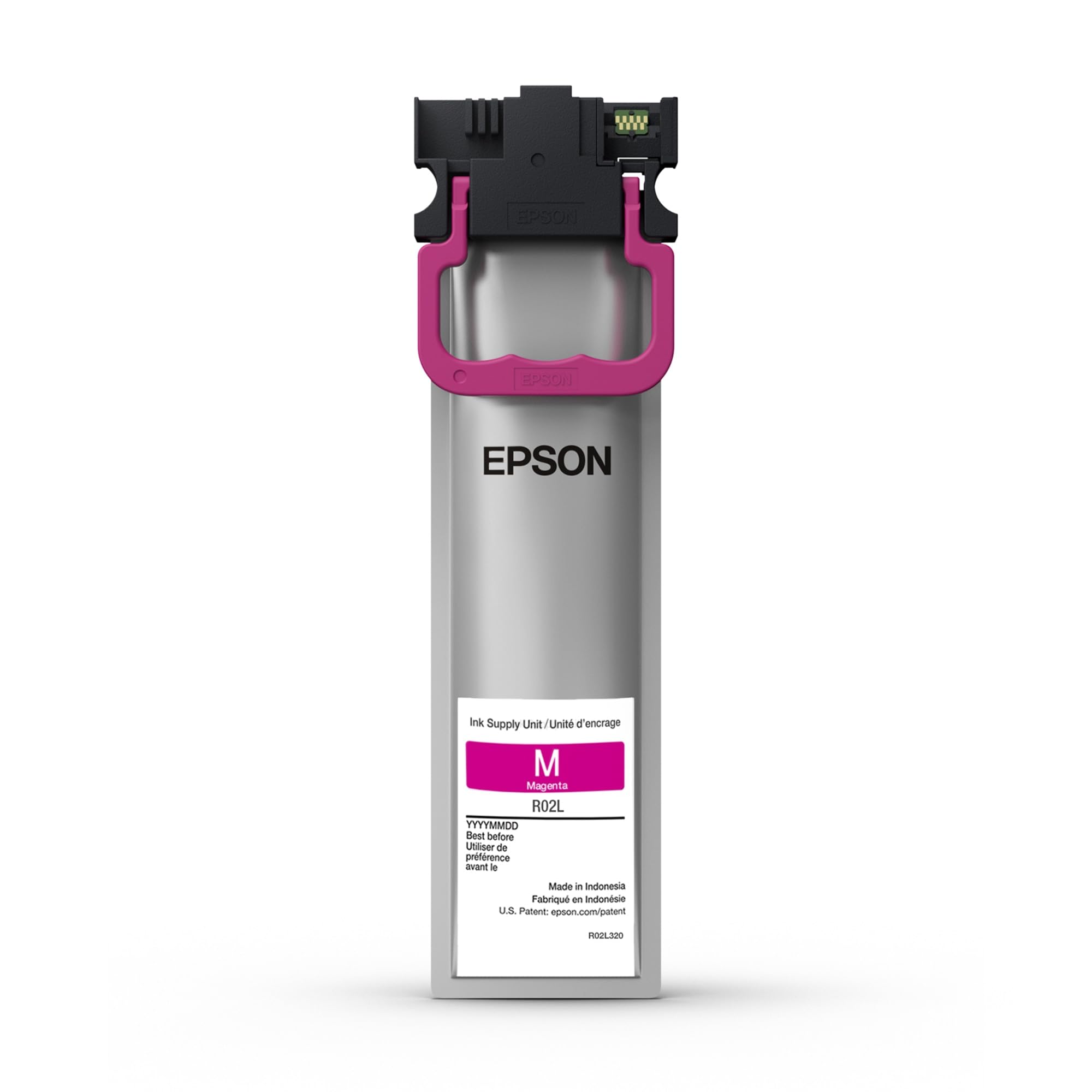 EPSON R02L DURABrite Ultra Ink Standard Capacity Magenta Ink Pack (R02L320) Works with WorkForce Pro ET-8700