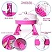 Liberty Imports Girls Crafts Smart Weaver Knitting Kit Machine Educational Toy for Kids (Pink, White)