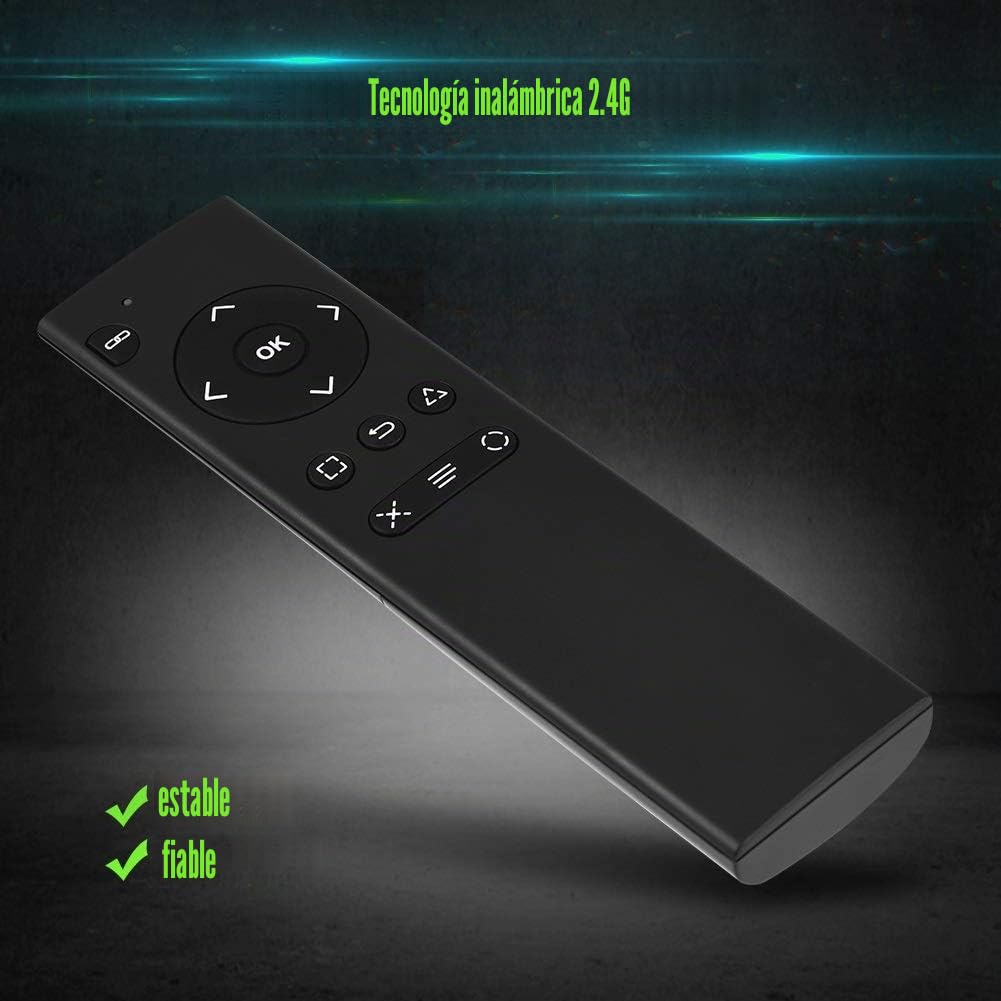 KSTE Mando a Distancia Multimedia, Controlador Multimedia Inalámbrico para PS4/ So-Ony PlayStation/DVD Multimedia, 2.4 GHz Control Remoto Negro