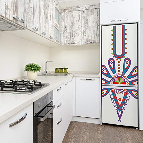 Película autoadhesiva de 60x180 cm para tapar imperfecciones de neveras y decorar paredes 4