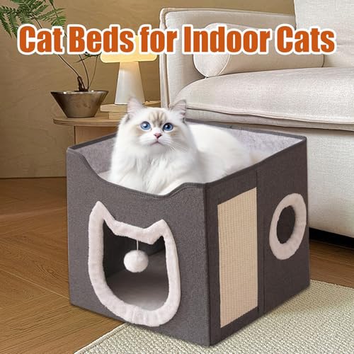 Cachette chaude pour chats et chiens souffrant du froid