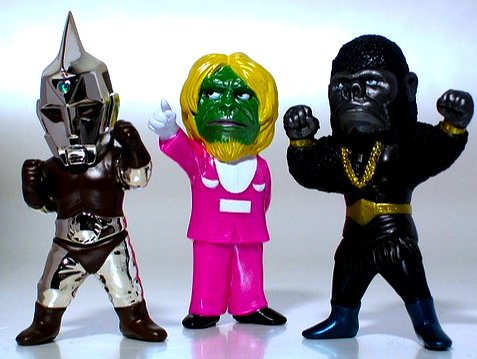 CCP ダストマン ソフビ スペクトルマン＆ダストマン（CCP）ソフビフィギュア2体