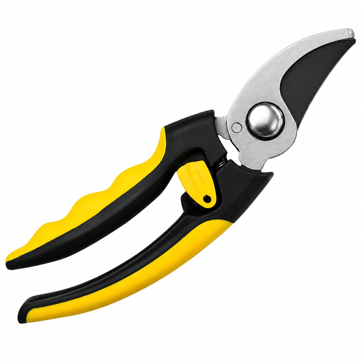 Garden Mile 8" Heavy Duty Pruning Secateurs Soft Grip Garden Shears Steel