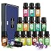 Produktbild Homasy 16 x 5ml Ätherische Öle Set, 100% Rein Duftöl für Diffuser Luftbefeuchter, Aromatherapie Duftöl Geschenk Set, Massageöle Geschenkset, Lavendel, Süßorange, Teebaum, Zitronengras usw.