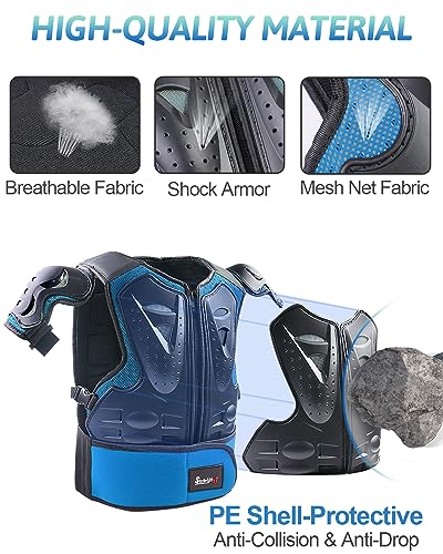 image for StarknightMT Kids Motorcycle Armor Suit Dirt Bike Gear Riding Protecti