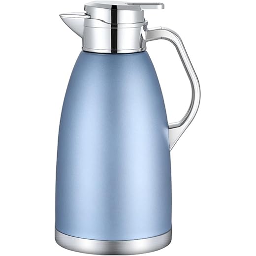 HEAVENGLOW Thermal Insulated Carafes Kettle 2.3L Drink Dispenser for Office Coffee Blue