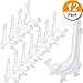 Produktbild 6 Zoll Kunststoff Display Staffeleien Plate Stand Halter für Bilder Haus Hochzeit Dekoration (Klar)