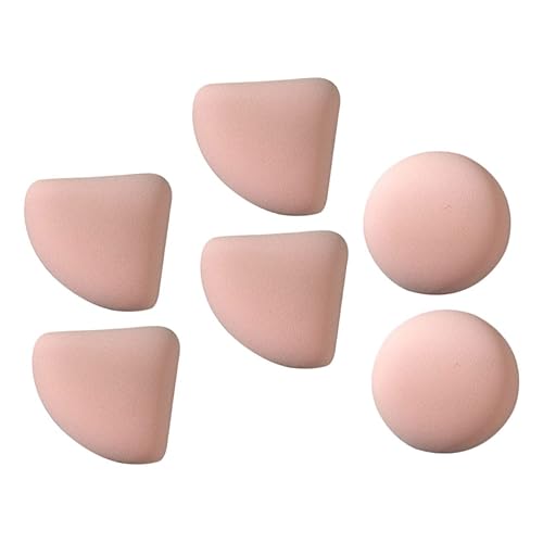 Balacoo 6pcs Puff Powder Puffs Fundación Esponja Fundación Maquillaje Puff Soplo de Aire Soplo Facial Puff Cosméticos Puff Esponja de Maquillaje