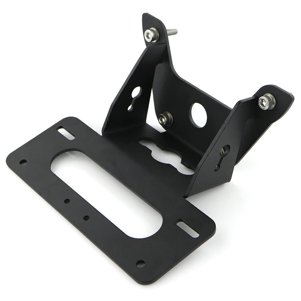 Kennzeichenhalter Motorrad FIT AUF VERWENDUNG FÜR Suzuki SV650 2017-2021 SV650X Kennzeichenhalter Motorrad-Kit