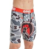 PSD Underwear Men's War Face Ii, Camo Grey, X-Large