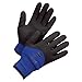 Cut Resistant Gloves, L, Black/Blue, PR
