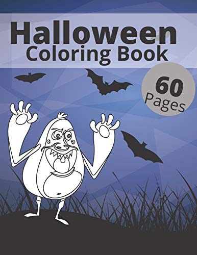 Halloween Coloring Book: Boys and Girls Funny Coloring Book