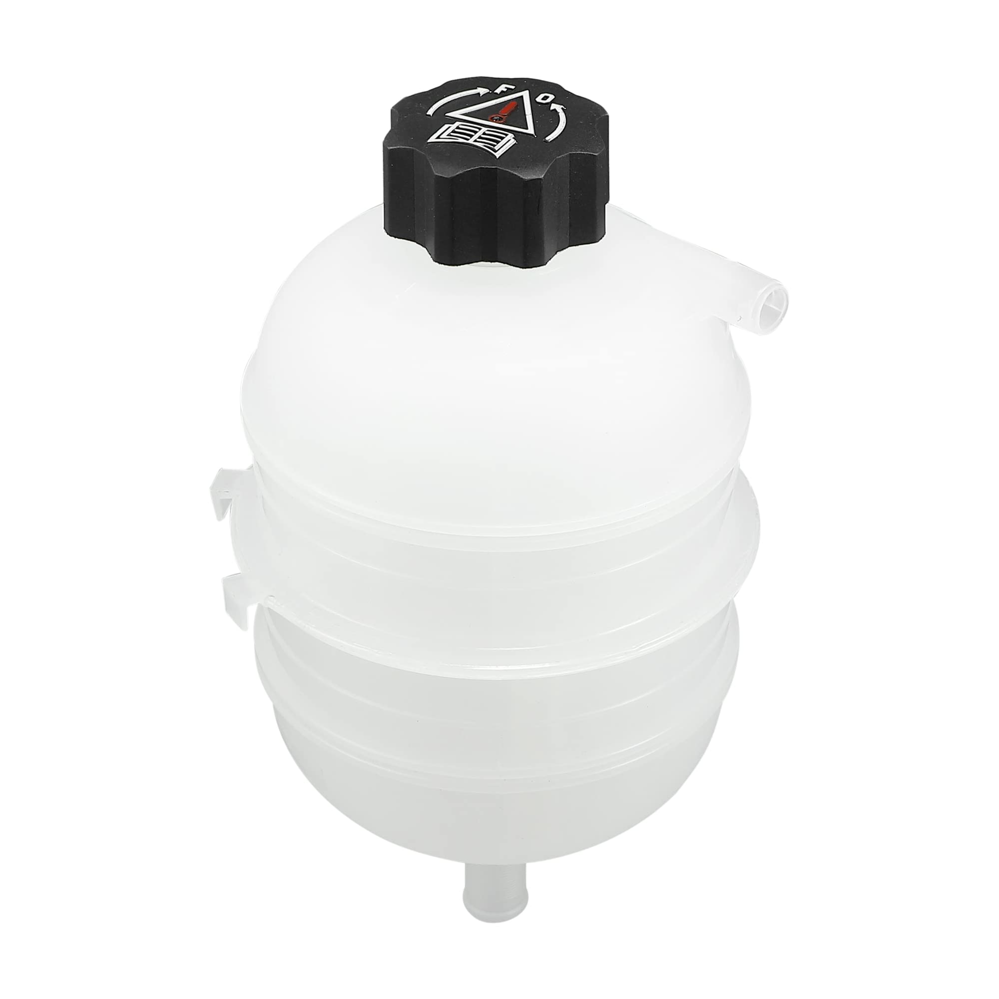 A ABSOPRO Serbatoio Refrigerante 1323.11 Per Peugeot 206 CC 2001-2008 | Materiale: Plastica; Colore: Bianco; Dim: 15x26.5cm; Foro: 3.6cm; Per Peugeot 206 Hatchback 1.4 1998-2012.
