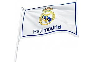 Genuine Real Madrid Flag Celebrates Los Blancos