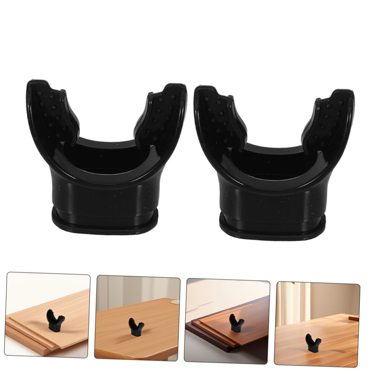 Bocchino per Immersione in Silicone Nero Resistente al Morso 10 Pezzi Ricambio per Boccaglio Subacqueo Versatile per Snorkeling e Immersioni