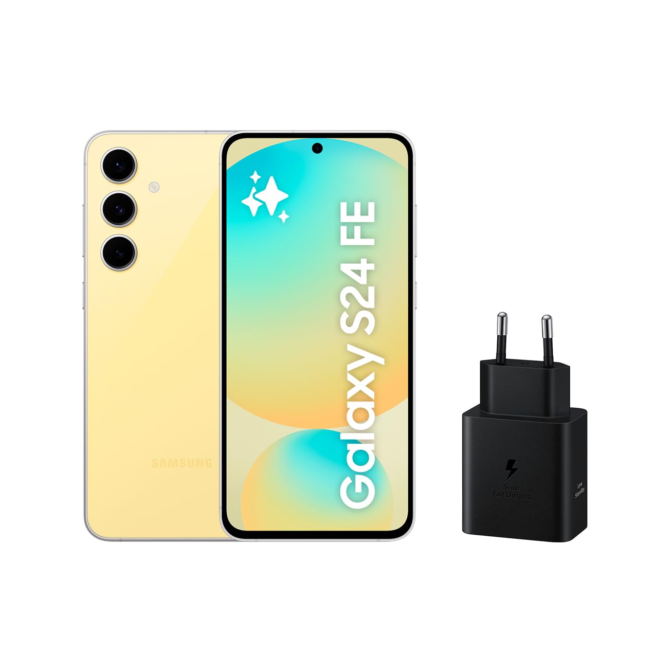 Samsung Galaxy S24 FE 256GB + Cargador - Teléfono Móvil con IA