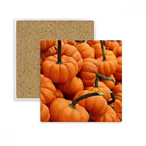 Cadeau Absorbent de Boissons Coaster Citrouille pour Proches