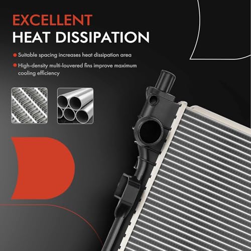 A-Premium Engine Coolant Radiator Assembly Compatible with Mercedes-Benz by A-Premium - Used condition - Image 5