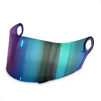 Viseira para Capacete 2,00m Unissex Motociclista - Compatível: LS2 FF358 FF396, Helt Strada, Texx Action, GT'S FW3 - Cor: Camaleão- Moto Visão