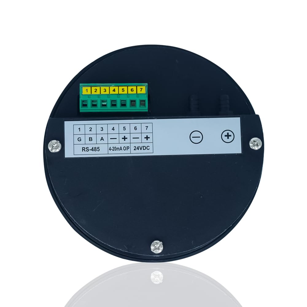 Manómetro digital de presión diferencial (Rango: 0–10 mm CA y 0–0,39 pulgadas CA) para salas blancas, hospitales, cabinas y unidades de seguridad. Modelo: AI-DDPG-In (4–20 mA & RS-485 Communication)