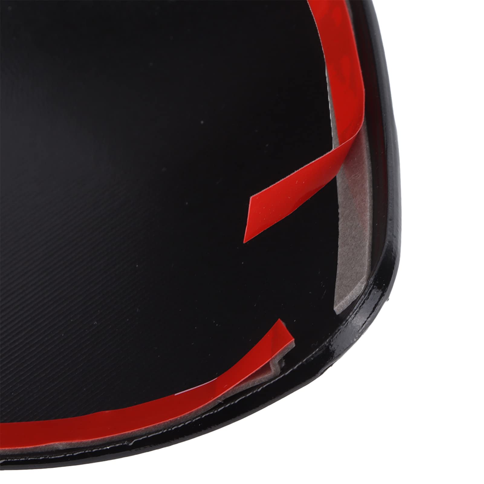 Coppia di Cappucci per Specchietti Retrovisori da Attaccare Sull'alloggiamento Protettivo di Ricambio per Smart Fortwo per Forfour 453 2015‑2021, Installazione Semplice (nero