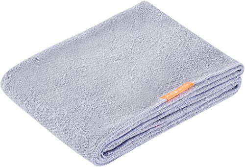 Aquis Long Hair Towel Lisse Luxe 19" X 52" - Cloudy Berry