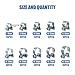 Glarks 120Pcs 10 Size Mini Fuel Injection Style Hose Clamp Assortment Kit For Diesel Petrol Pipe