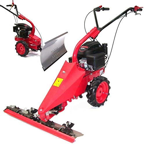 2 in 1 Benzin Balkenmäher 870mm + Schneeschild AWZ