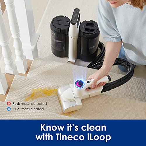 Image of Tineco Floor ONE S5 PRO 2 Cordless Wet Dry Vacuum Smart Hardwood Floor Cleaner Machine & Tineco CARPET ONE Spot Essentials Smart Cordless Carpet and Upholstery Spot Cleaner & Floor Cleaning Solution