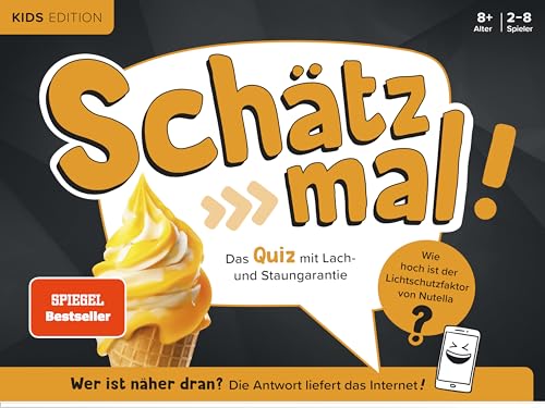 Schätz Mal! Kids Edition: Das Quiz Mit Lach- Und Staungarantie I Ab 10 Jahre I 2-8 Spieler I Spiele-Block