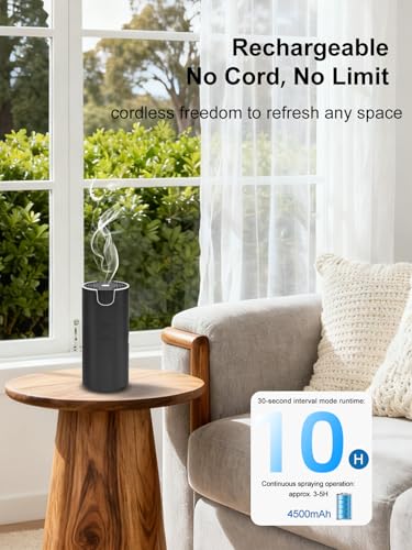 Diffuseur huiles essentielles USB portable sans fil à pile pour voiture 100ml - 3