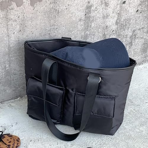 Sac de travail pour femme grand format matelassé avec compartiments
