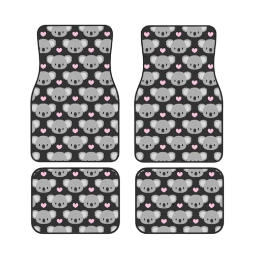 Alfombrillas de coche antideslizantes juego de 4 piezas de neopreno protector impermeable