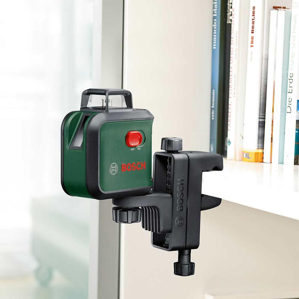 Bosch MM 3 Pinza universal (margen de apriete 3–70 mm, ajuste de altura hasta 60 mm, giratoria 360°, rosca de ¼", en caja de cartón)