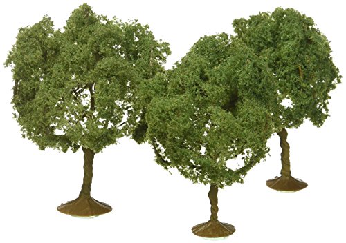Chênes Bachmann SceneScapes 7,6cm arbre miniature pour décor de train HO et diorama miniature